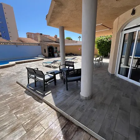 Con Piscina A 100m De La Playa Casa de Férias La Manga del Mar Menor